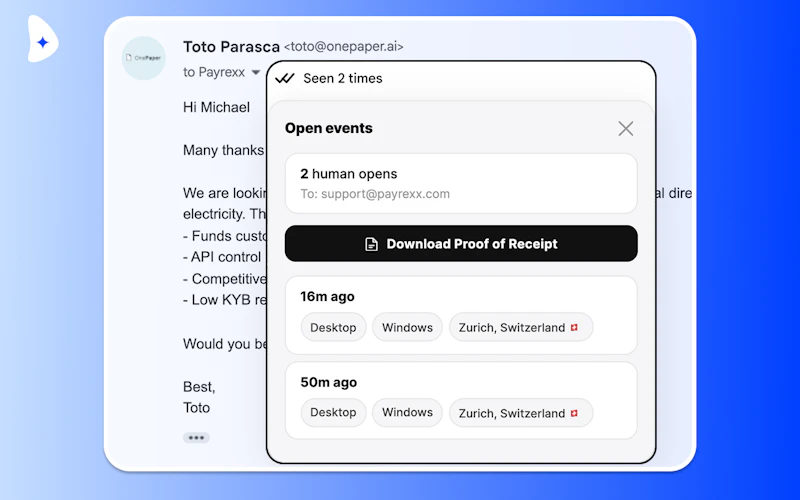 Email Open Tracker - Minimalist Edition screenshot 4