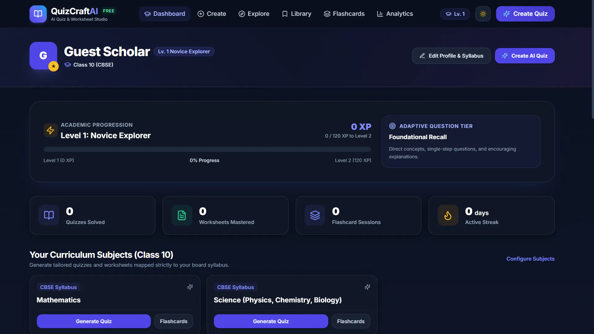 QuizCraft AI gallery image