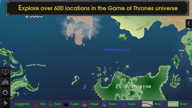 Map for Game of Thrones Pro gallery image
