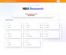 Quick NBA stats access with AI Analysis gallery image