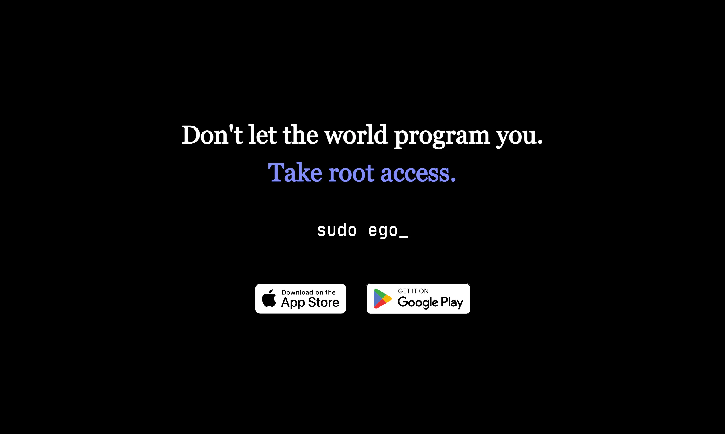 sudo ego gallery image