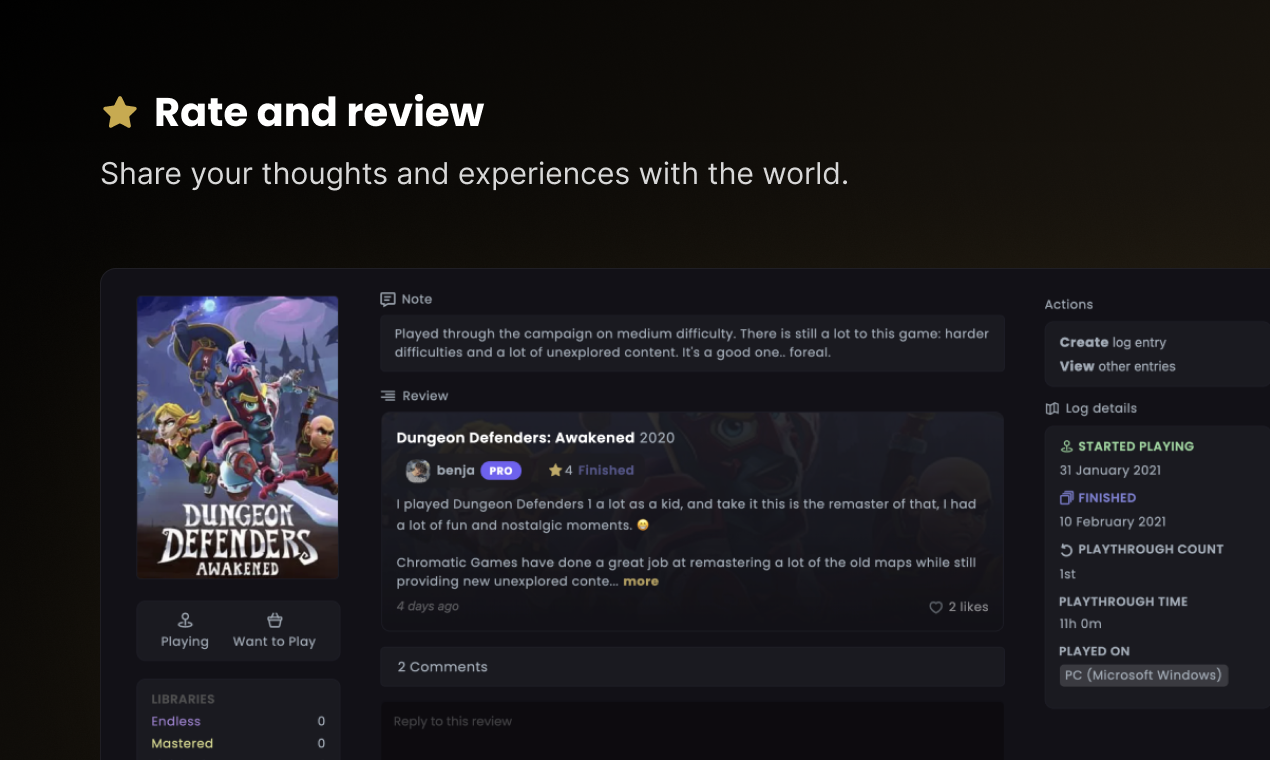 Gamelib 2.0 gallery image