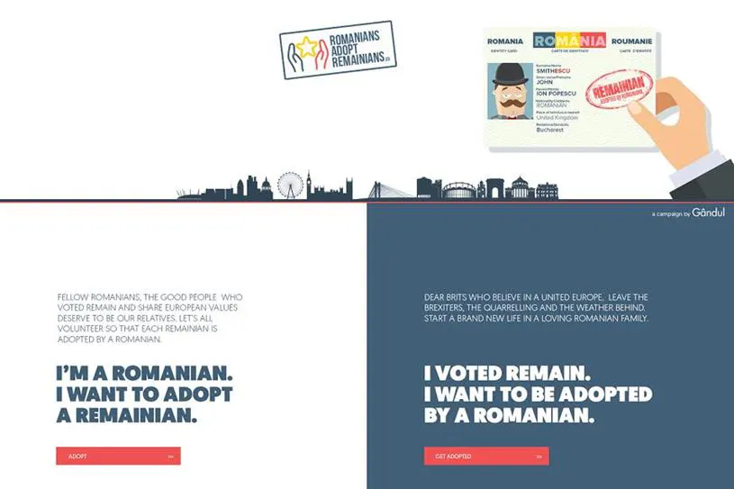 Romanians to adopt "Remanians"