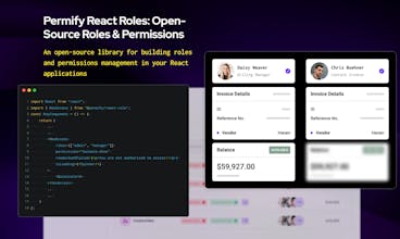 Permify React Roles gallery image