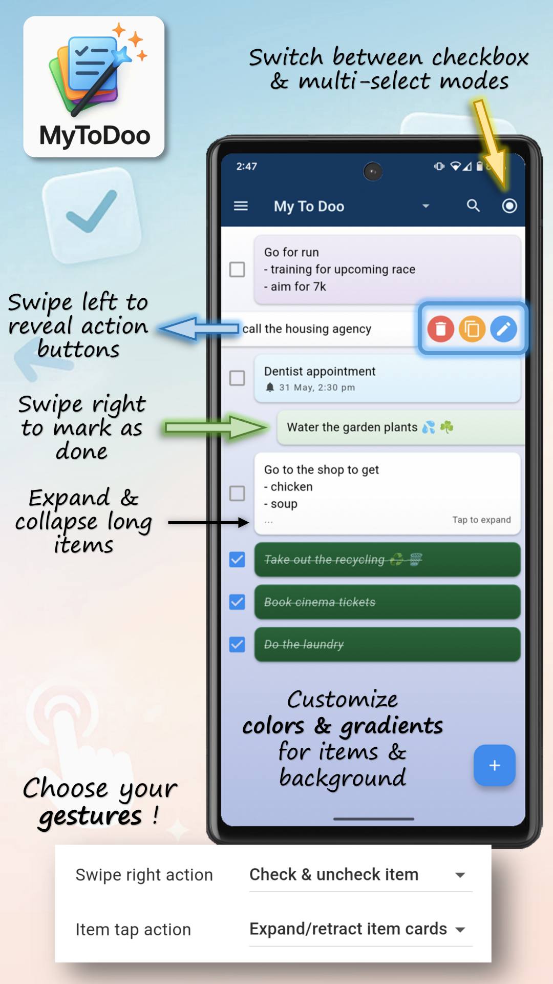 MyToDoo — Custom Tasks & To-Do Lists screenshot 5 MyToDoo — Custom Tasks & To-Do Lists screenshot 5