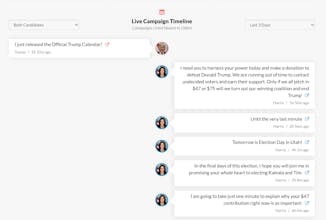 Trump v Harris gallery image