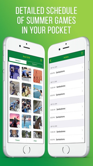 Summer Games Schedule 2016 gallery image