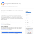 Google Cloud Manager App