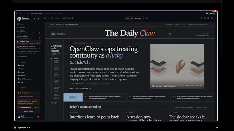 OpenClaw 2.0 screenshot 1 (video preview)
