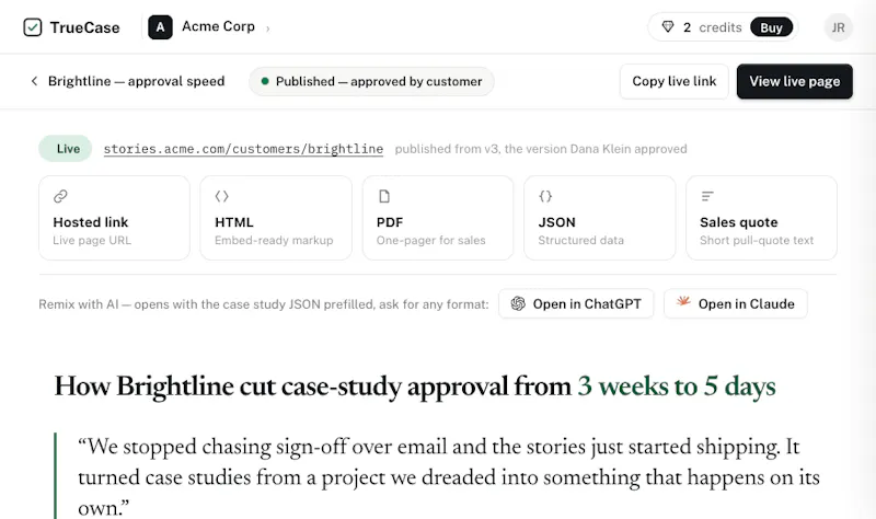 TrueCase screenshot 4