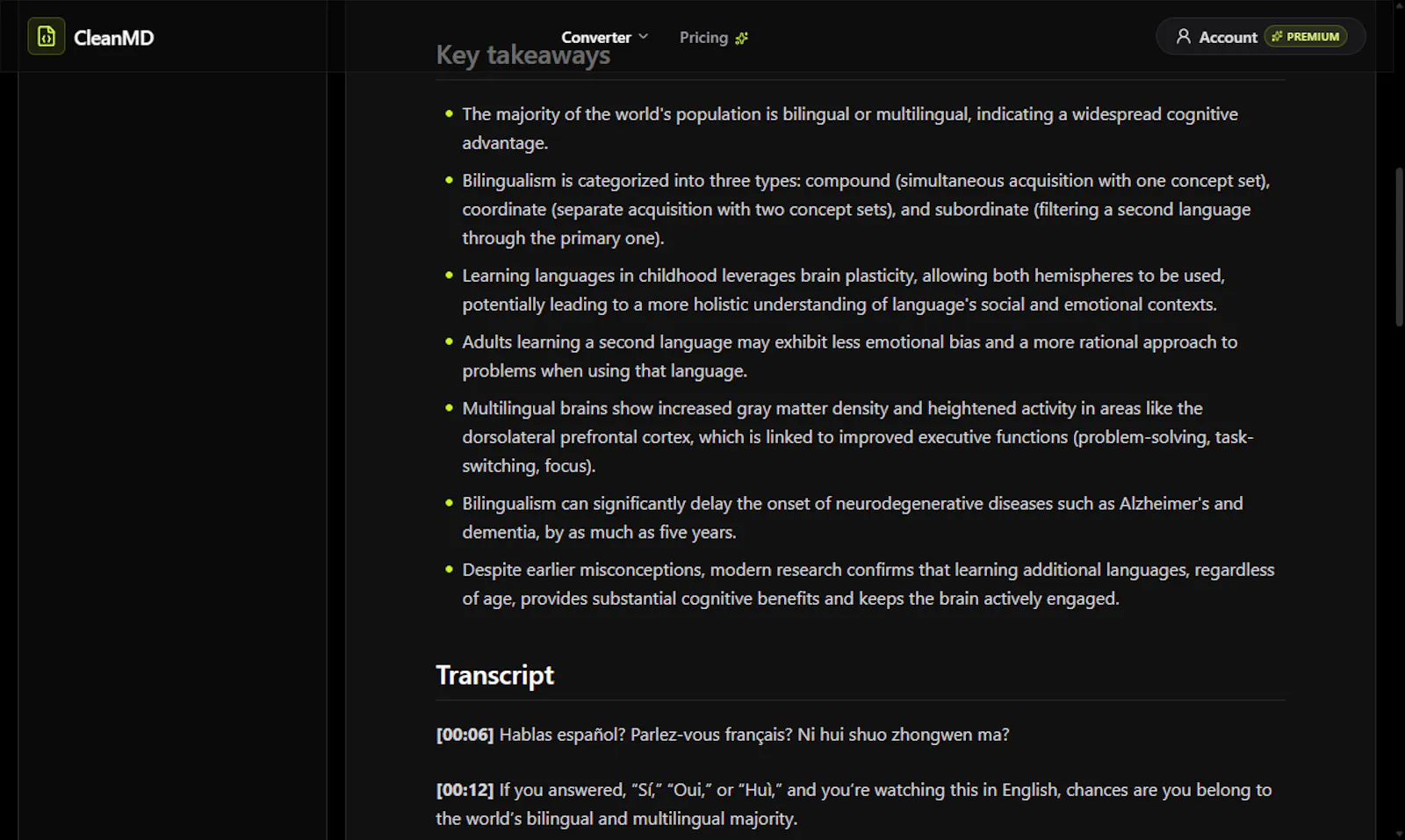 CleanMD screenshot 3