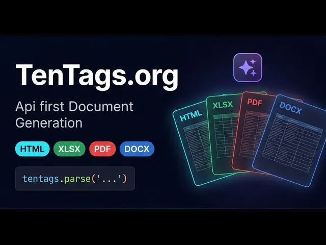 TenTags API & AI generate gallery image