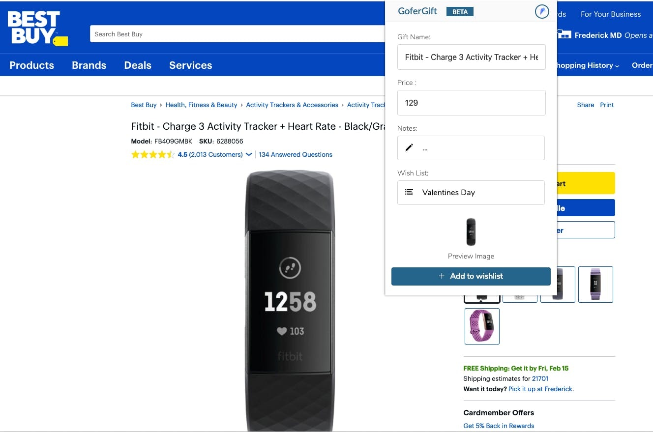 GoferGift gallery image