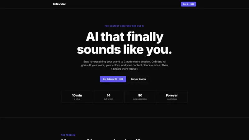 OnBrand AI screenshot 1