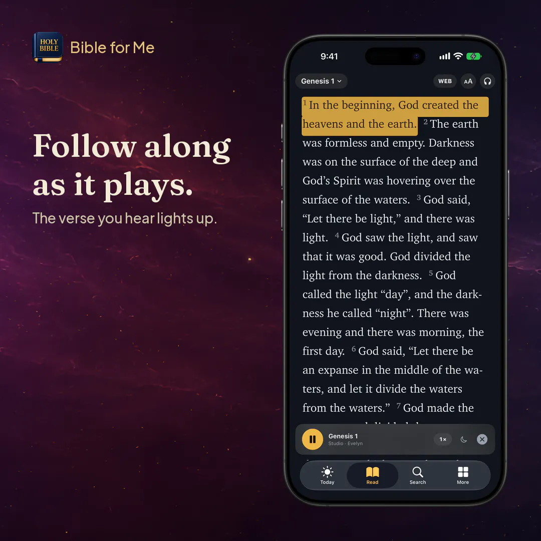 Bible for Me: Audio Bible gallery image