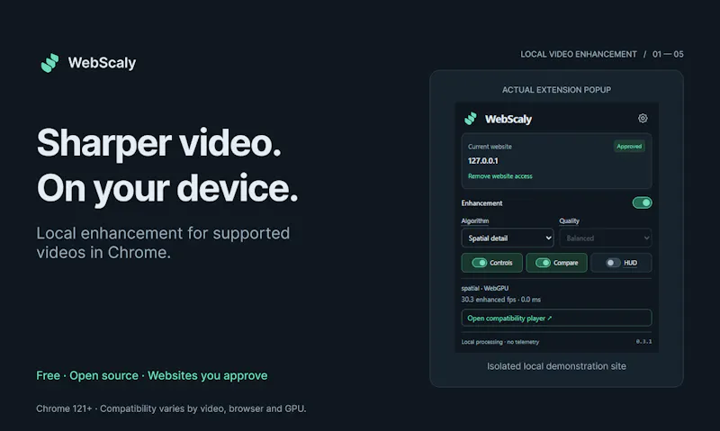 WebScaly screenshot 2