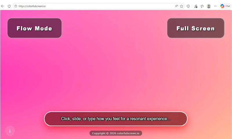 ColorfulScreen.io screenshot 1