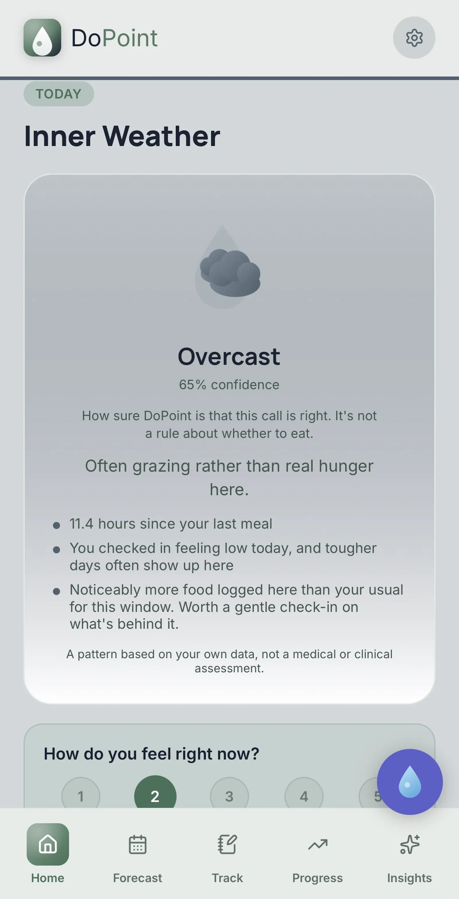 DoPoint: Emotional Eating screenshot 2
