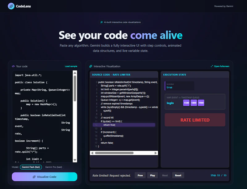 Code Lens screenshot 2