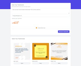 Testimonial Creator gallery image