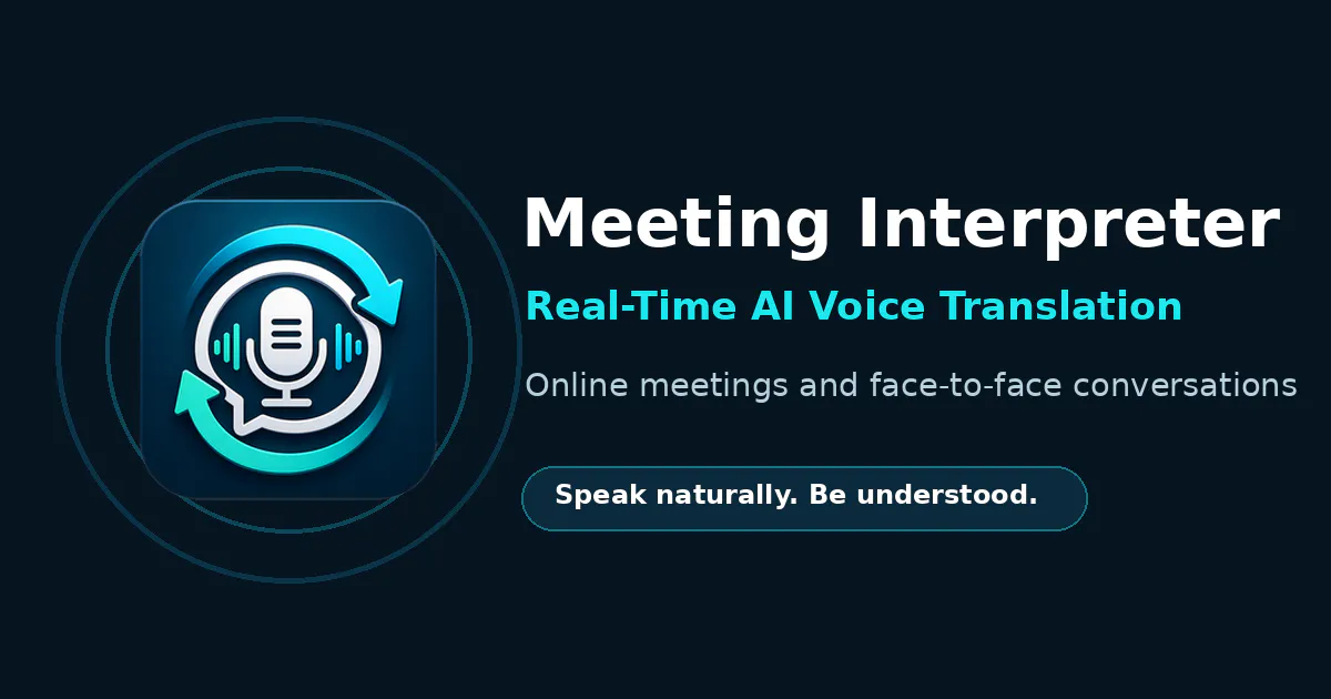 Meeting Interpreter 截图