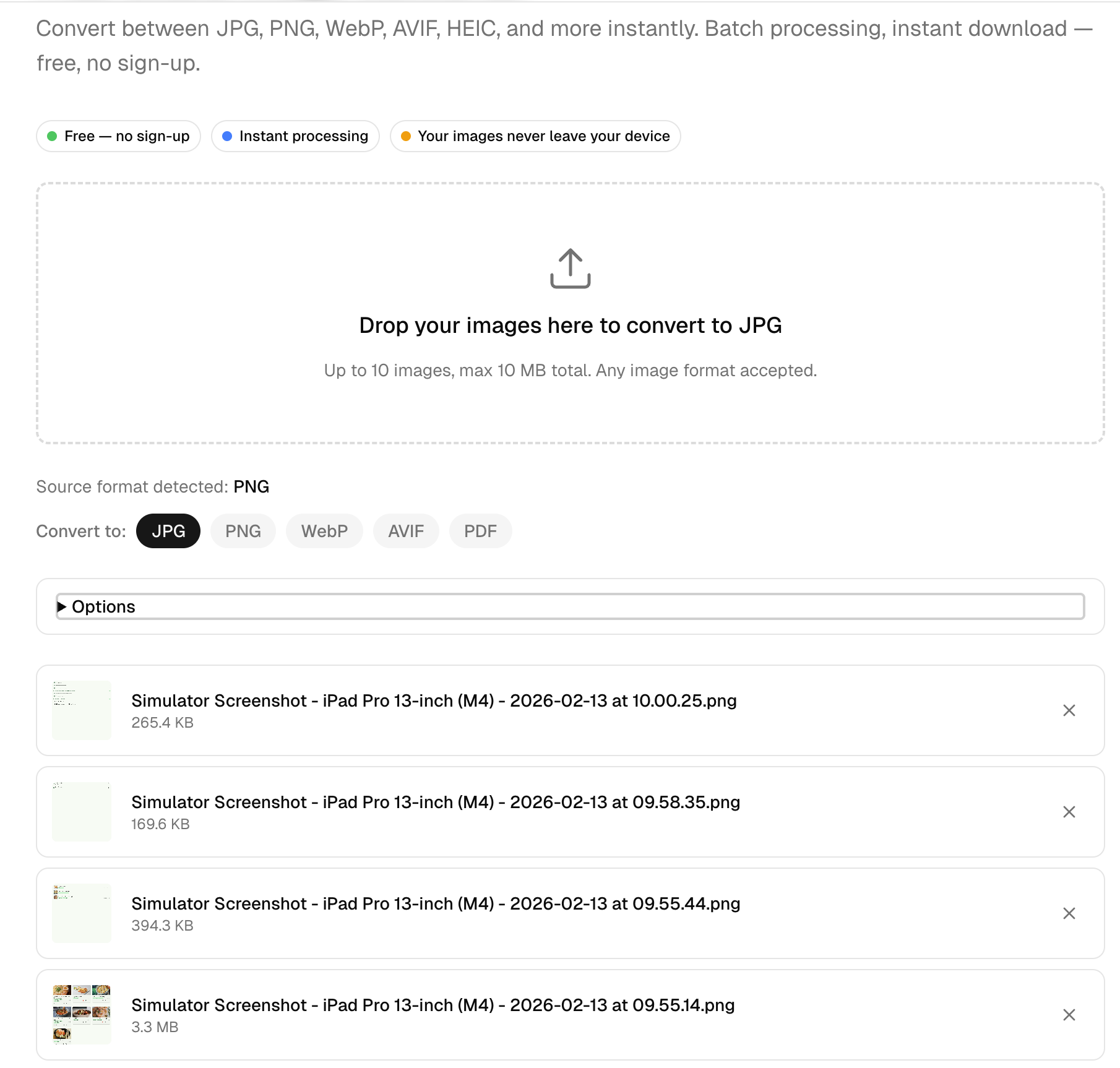 LeanImg - Screenshot 2 showing product features and functionality