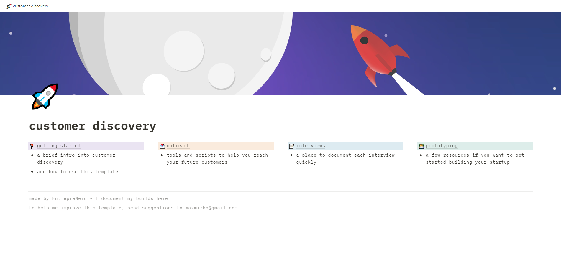 Customer Discovery .Info gallery image