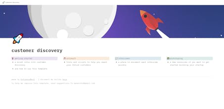 Customer Discovery .Info gallery image