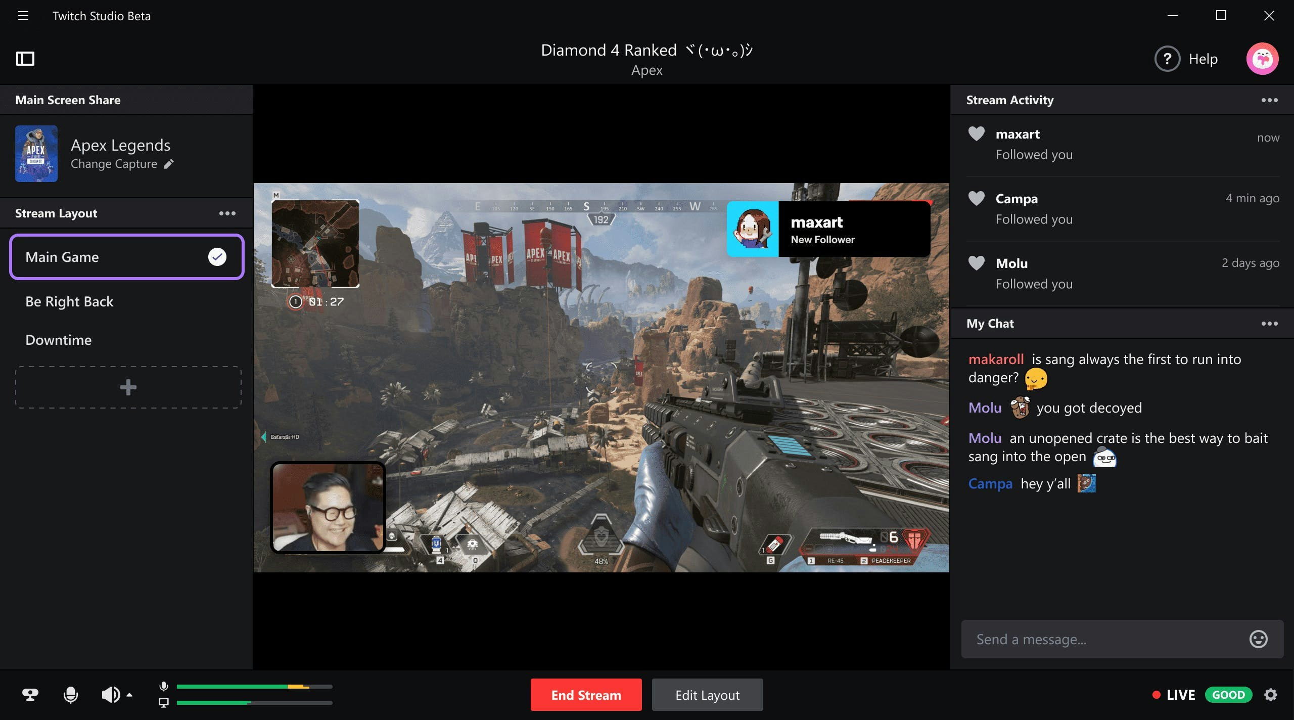 twitch studio for linux