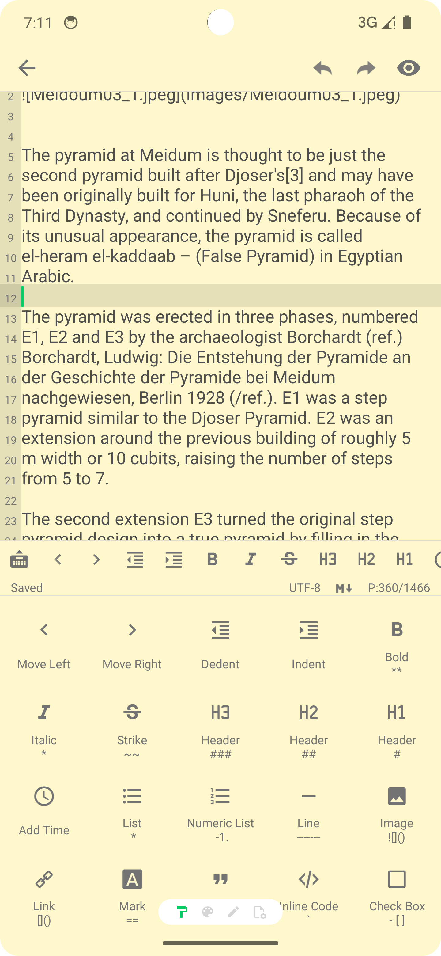 Nota fogliare - Un'app Android Markdown Note e Knowledge Manager. media 4