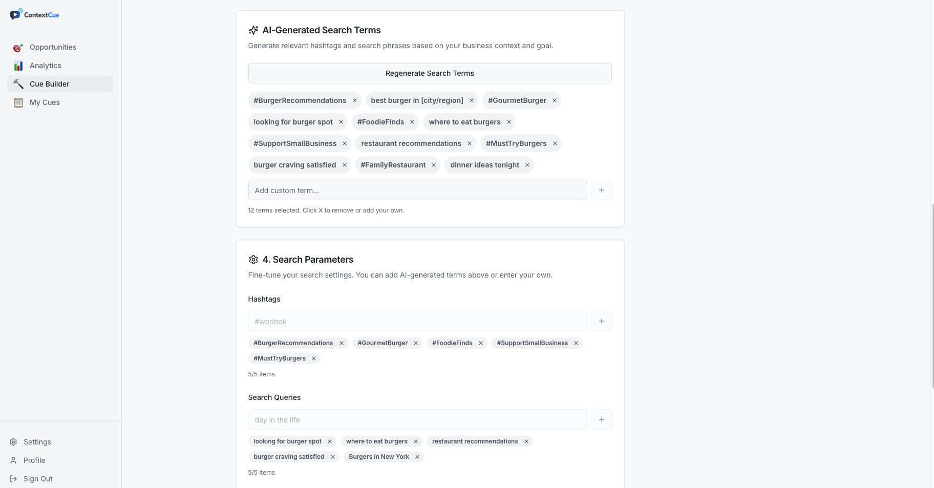 ContextCue - Screenshot 5 showing product features and functionality