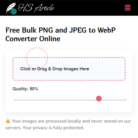 Image to WebP Converter gallery image
