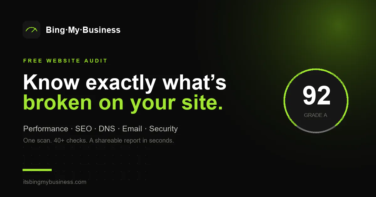 Its Bing My Business gallery image