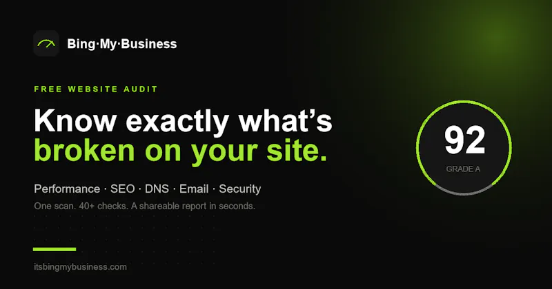 Its Bing My Business screenshot 1