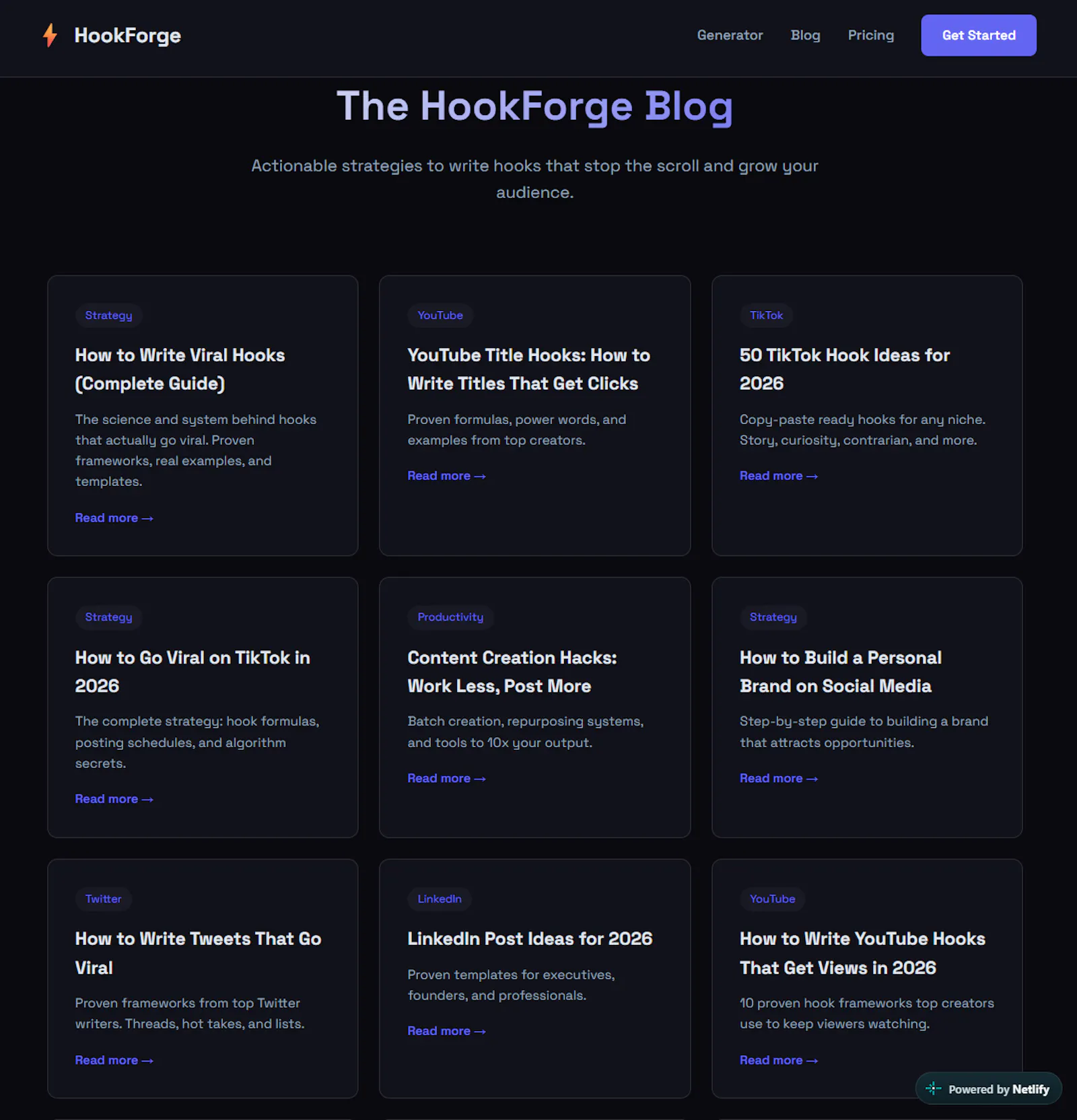 HookForge screenshot 3