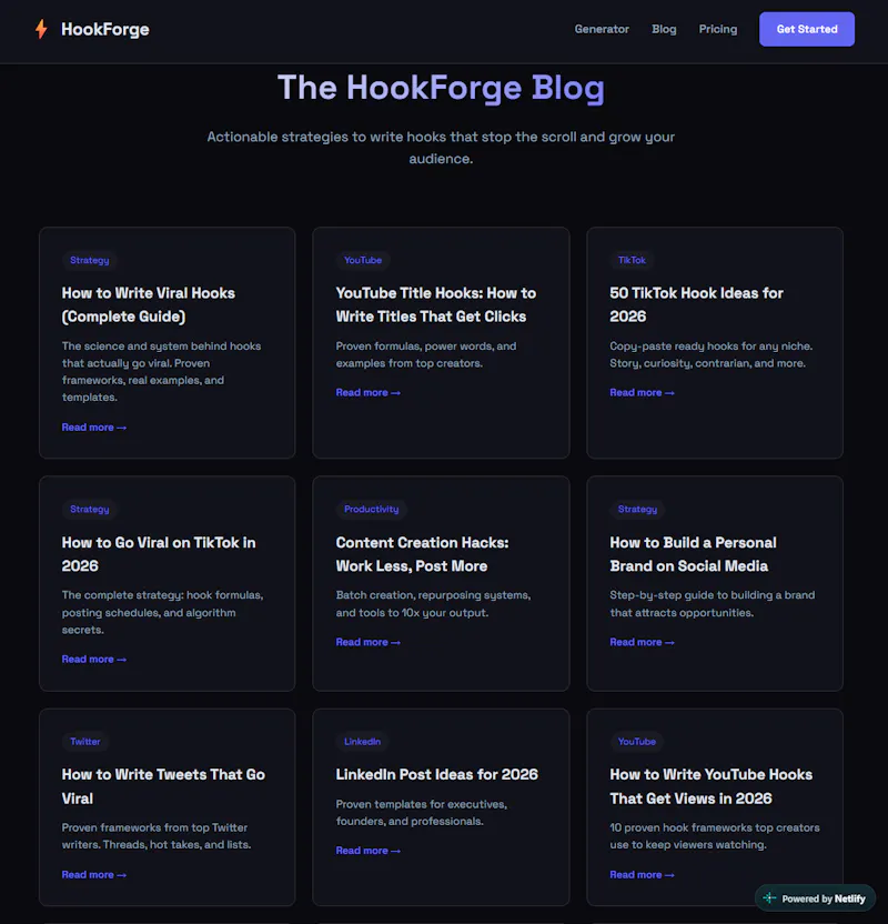 HookForge screenshot 3