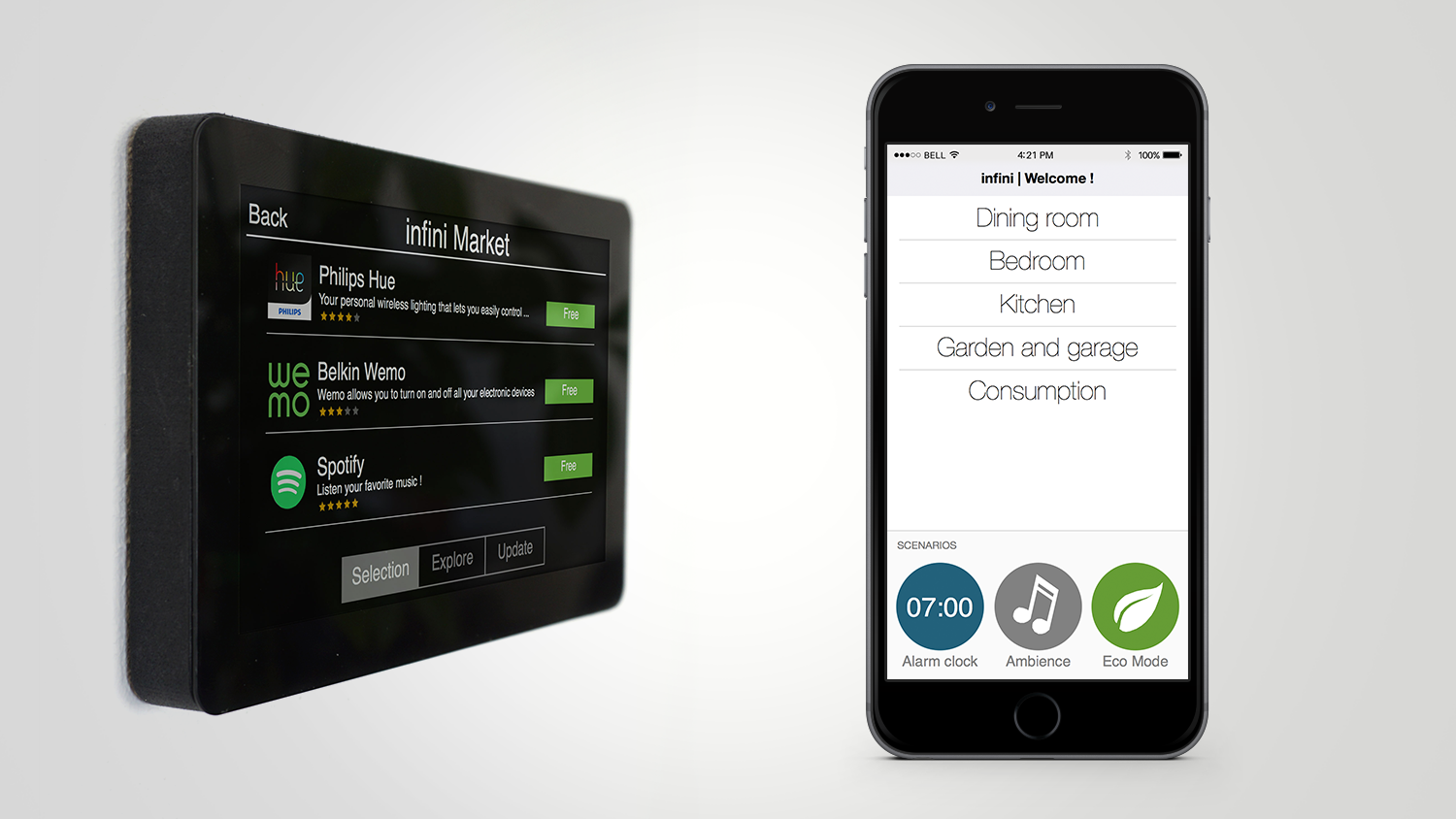 Infini | The First 3-in-1 Smart Home Hub with Open API gallery image
