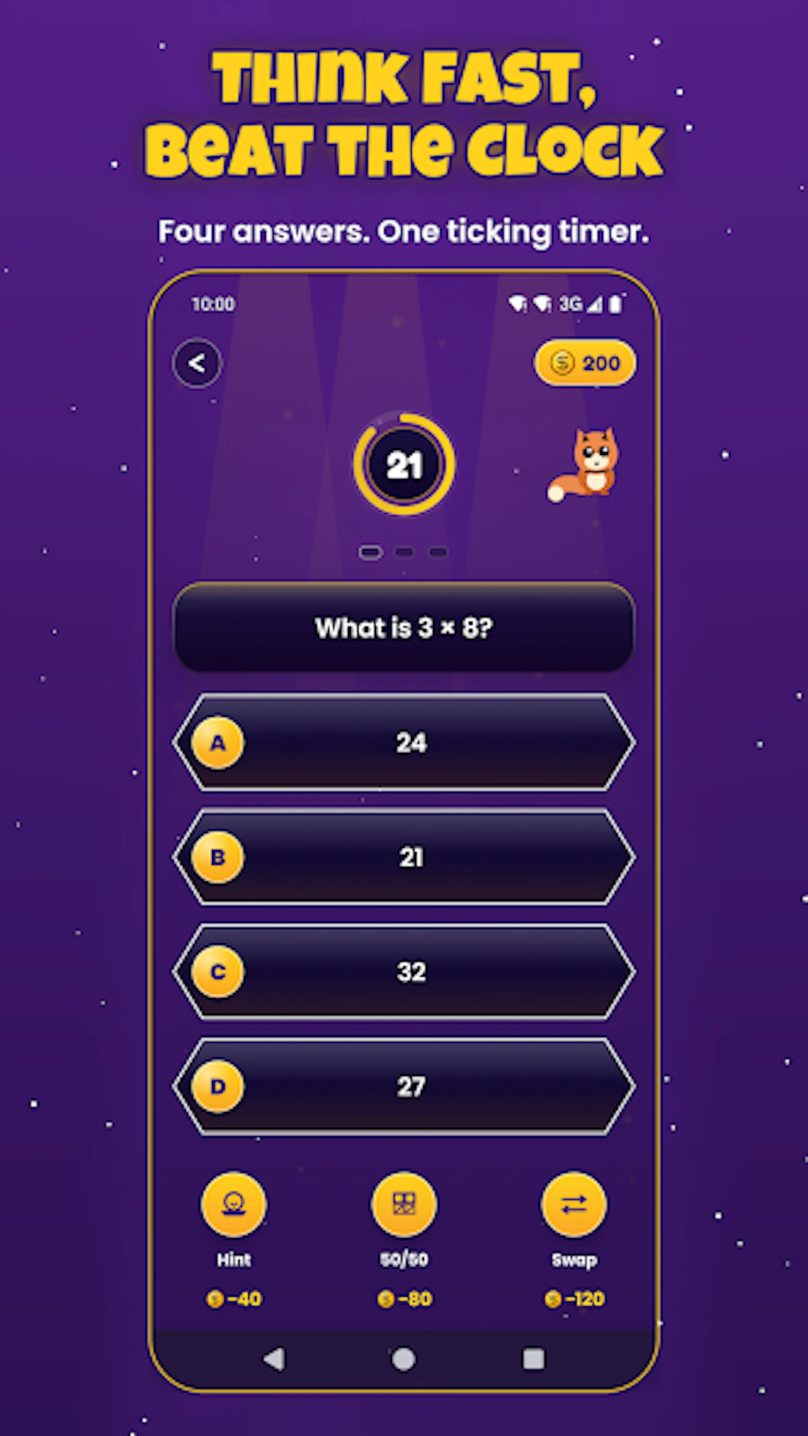 Math Quiz: Mathematics Test screenshot 1