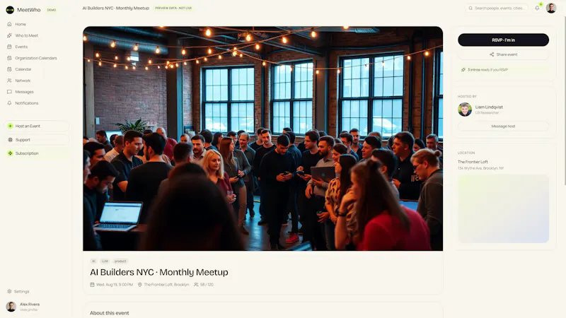 MeetWho screenshot 5
