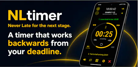 NeverLate deadline timer app gallery image