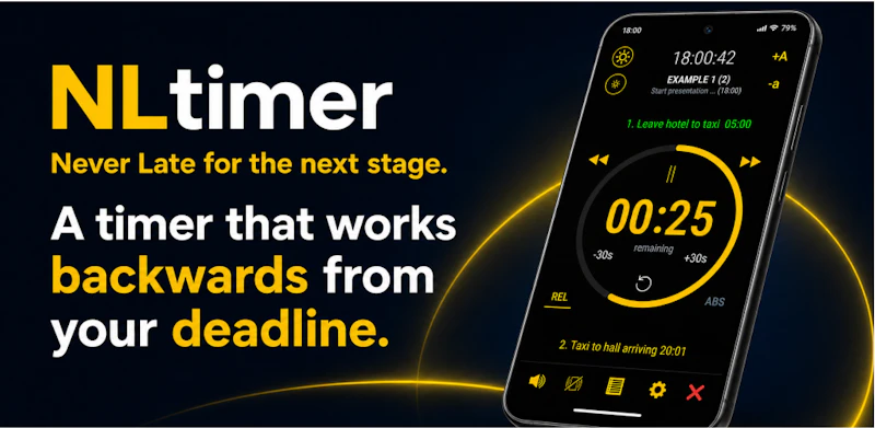 NeverLate deadline timer app screenshot 3