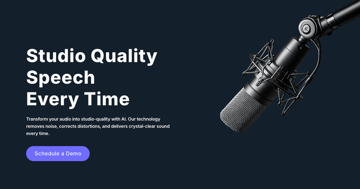 Revoize AI Speech Enhancement gallery image