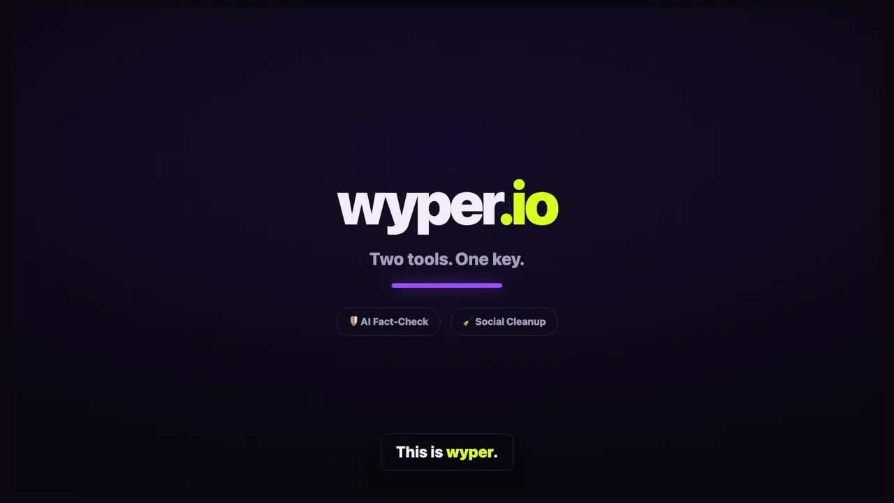 Check | wyper.io gallery image