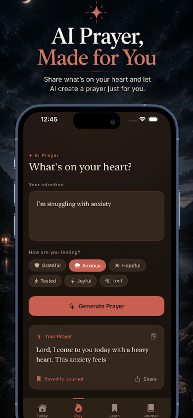 Vesper: AI Prayer & Bible screenshot 5
