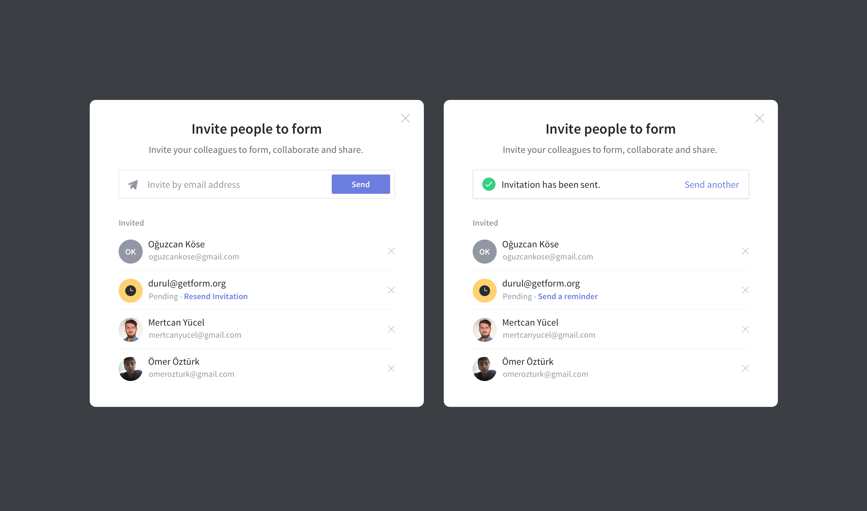Getform 2.0 gallery image