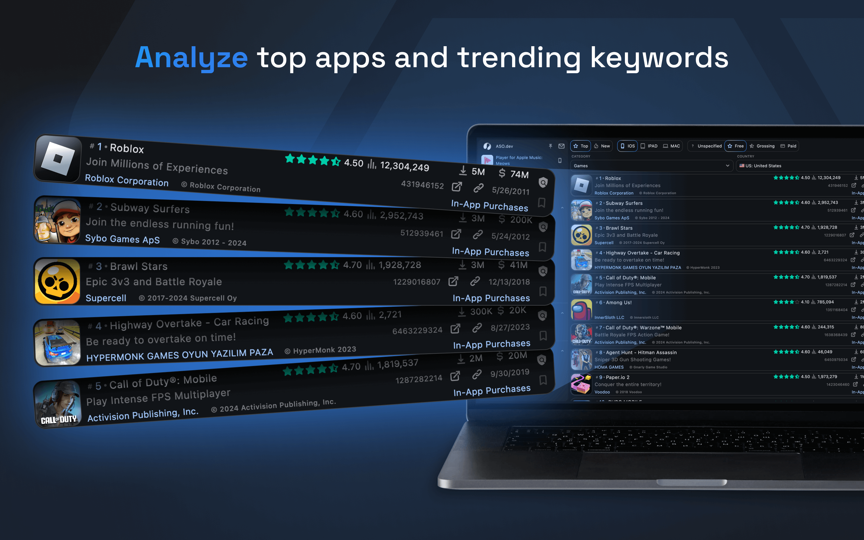 ASO.dev FREE Figma Screenshot Localiser gallery image