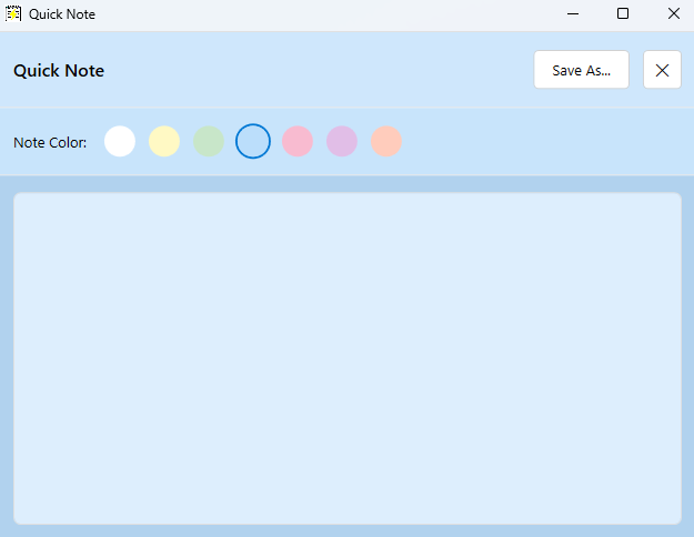 Quick Notes gallery image