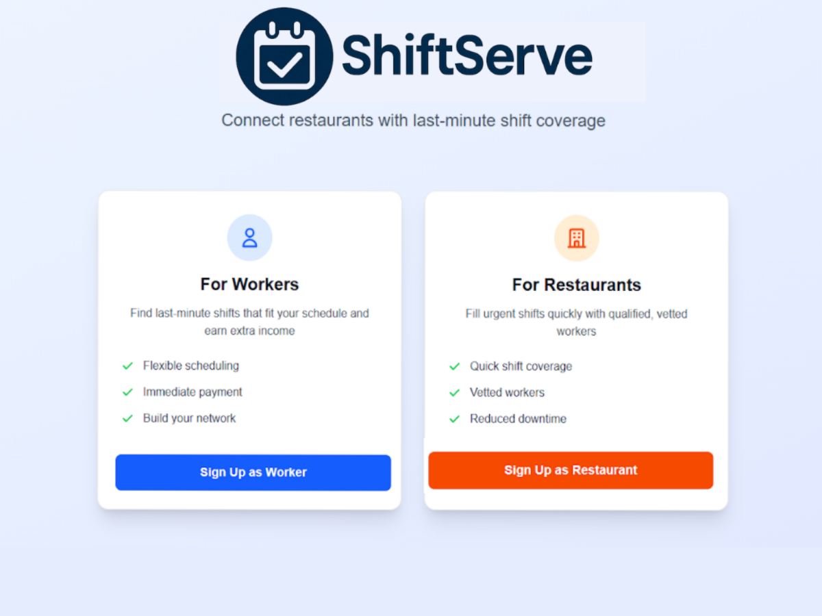 ShiftServe gallery image