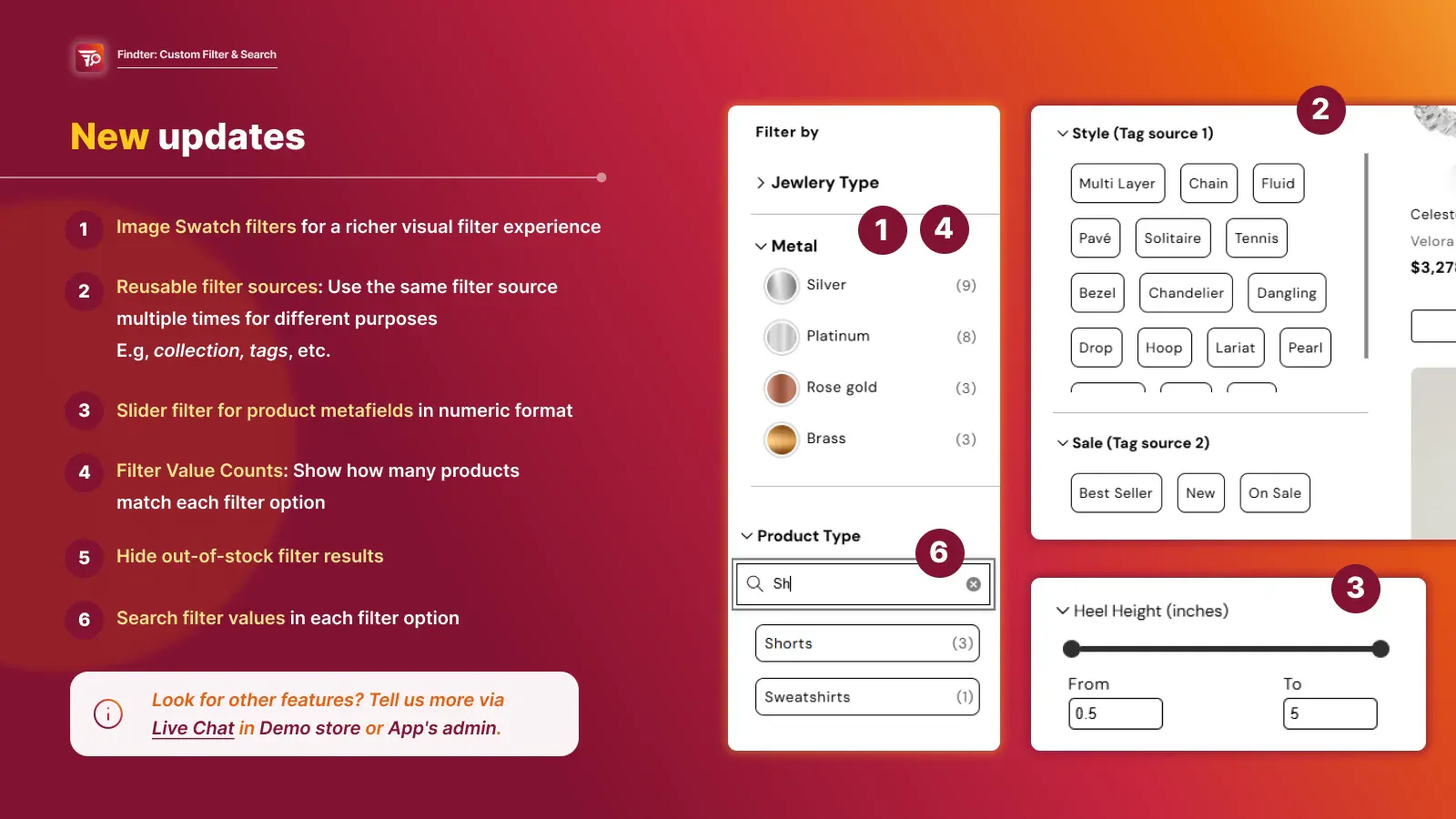 Shopify Findter Custom Filter & Search screenshot 4