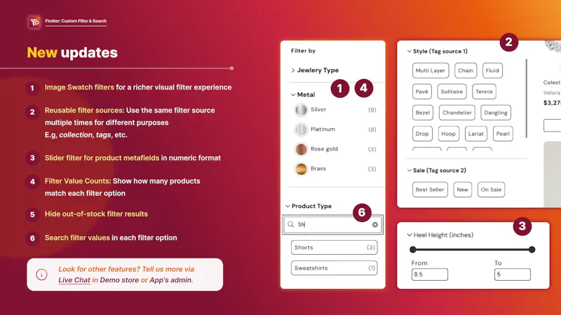 Shopify Findter Custom Filter & Search screenshot 4